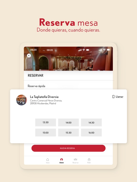 La Tagliatella Amici iPad screenshot 6