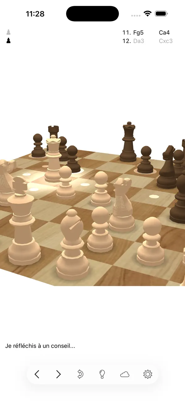 Screenshot #3 pour Échecs - tChess Lite
