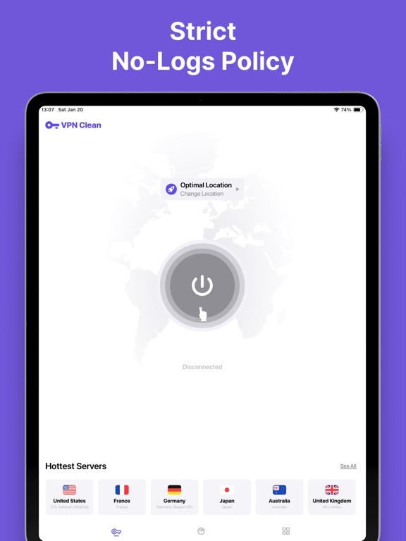 Screenshot #6 pour VPN - Fast Unlimited Proxy VPN