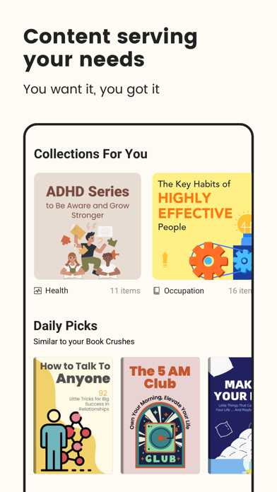 LeapAhead-Daily Book Cast Screenshot