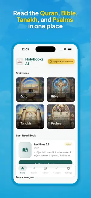 Bible & Quran: HolyBooks AI screenshot 2