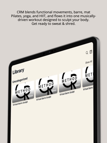 Christin Rutley Method iPad screenshot