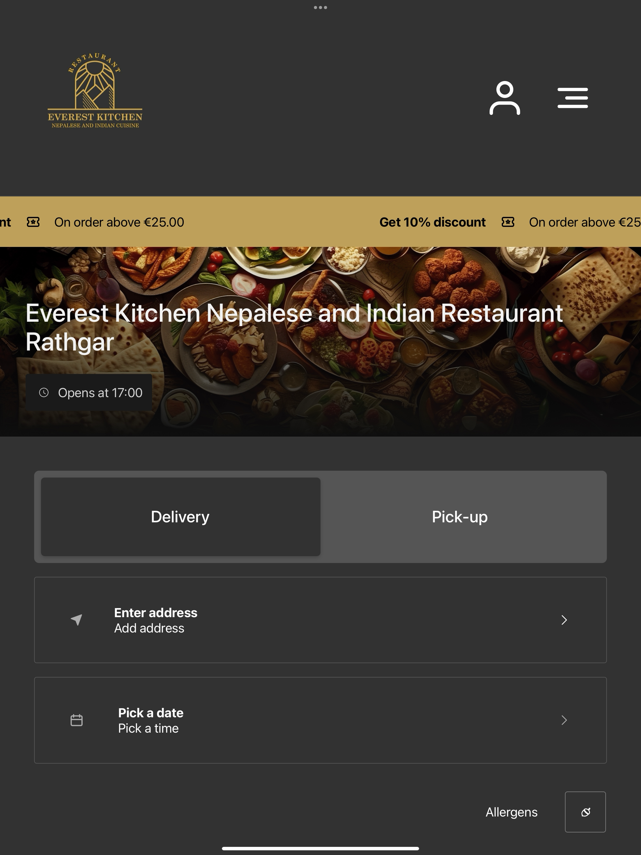 Everest Kitchen Nepalese screenshot 5