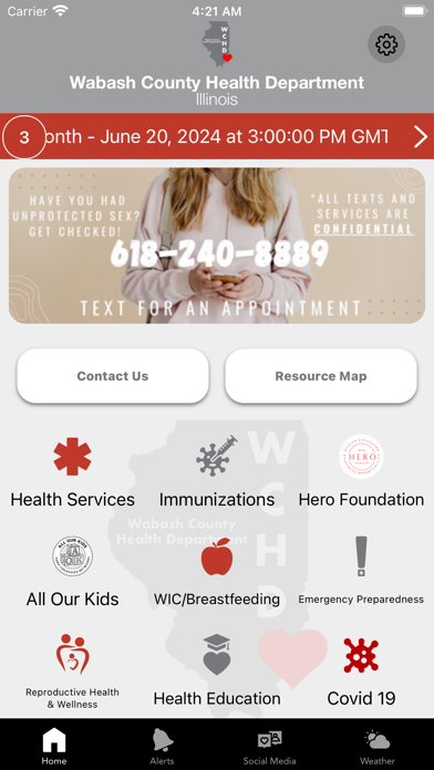 Wabash County Health IL Screenshot