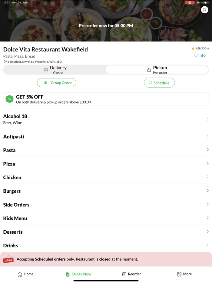 Dolce Vita Wakefield