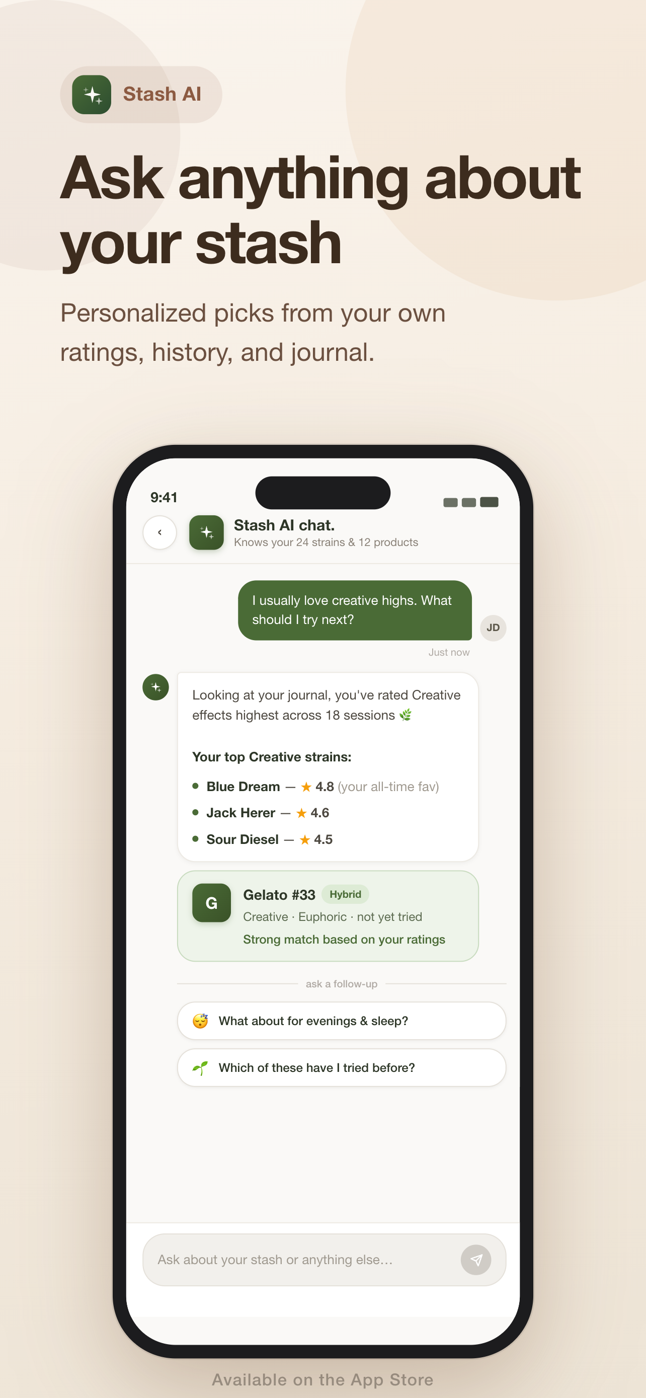 Stash Journal—Cannabis tracker screenshot 2
