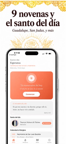 Esperanza: Biblia y Rosario iPhone screenshot