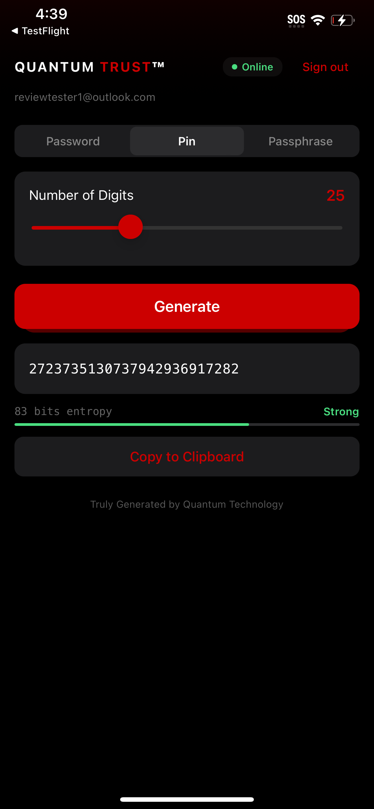 Quantum Trust