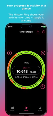 Simple Stepper: Step Counter Screenshot 1 of 9