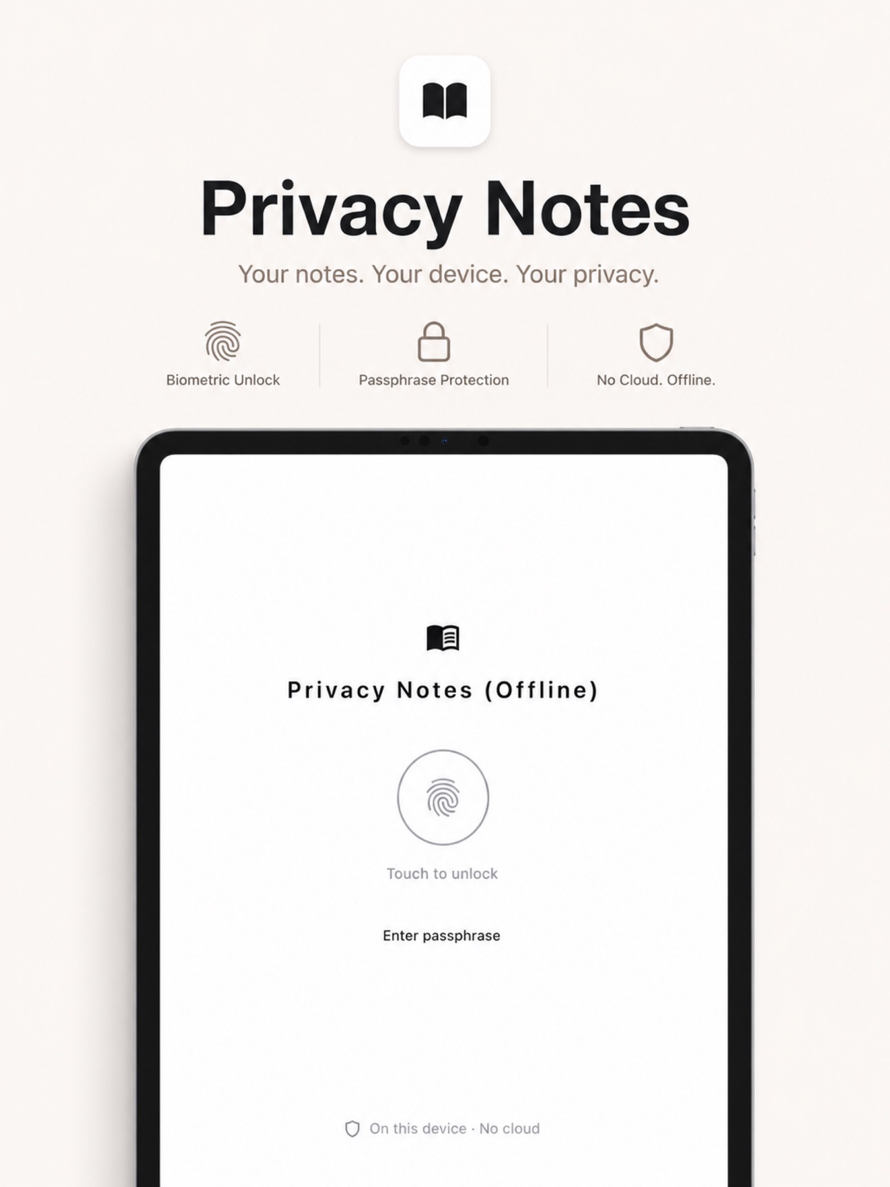 Screenshot 5 of Privacy Notes (Offline)