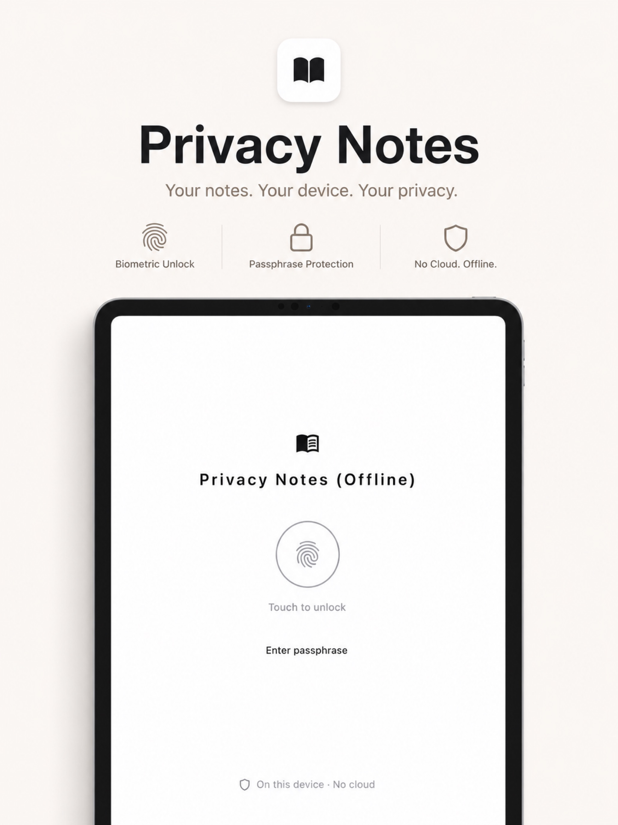 Privacy Notes (Offline) screenshot 5