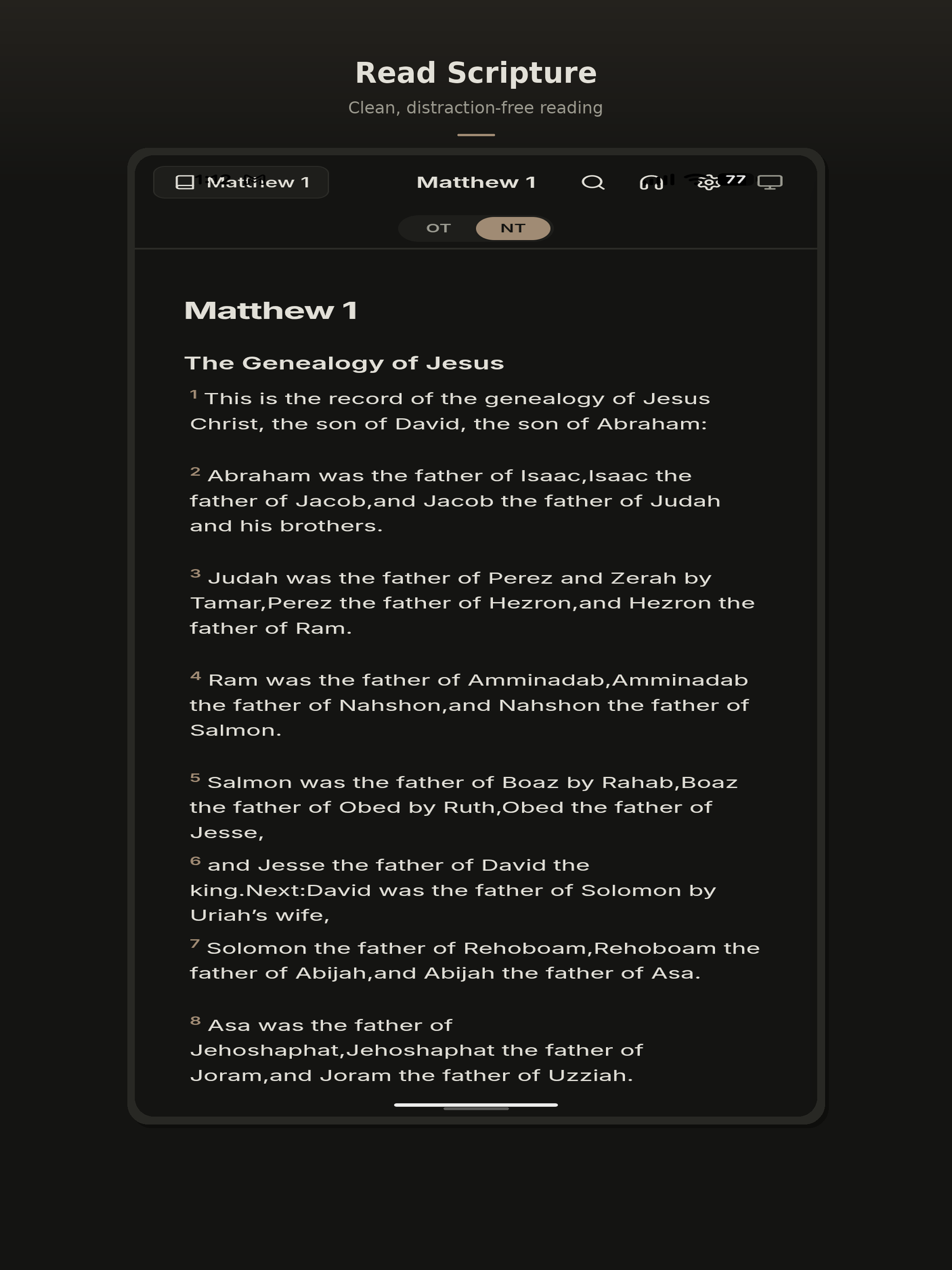 Selah - Parallel Bible & Audio screenshot 16