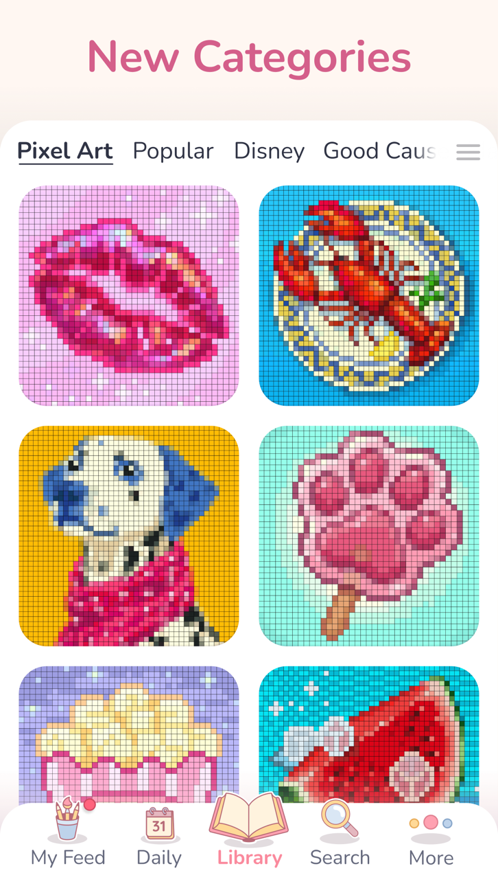 Happy Color by Numbers Game iOS Mod IPA screenshot 4 - iOS game interface