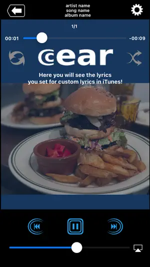cear music player screenshot 2
