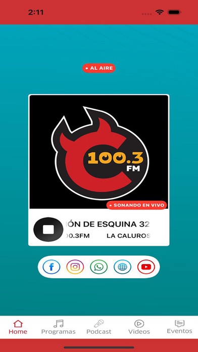 Esquina32 Radio Screenshot