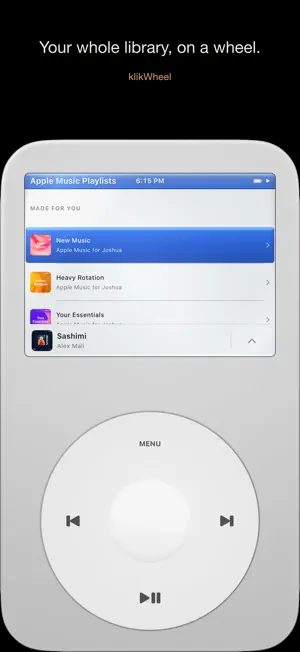 klikWheel screenshot 2