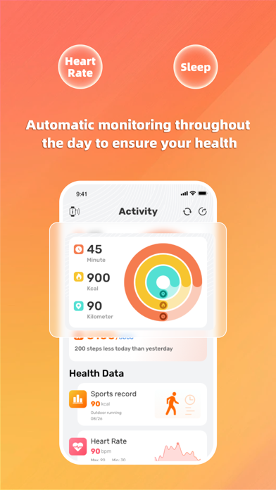 IMIKI Watch iPhone screenshot 1 - Health & Fitness app