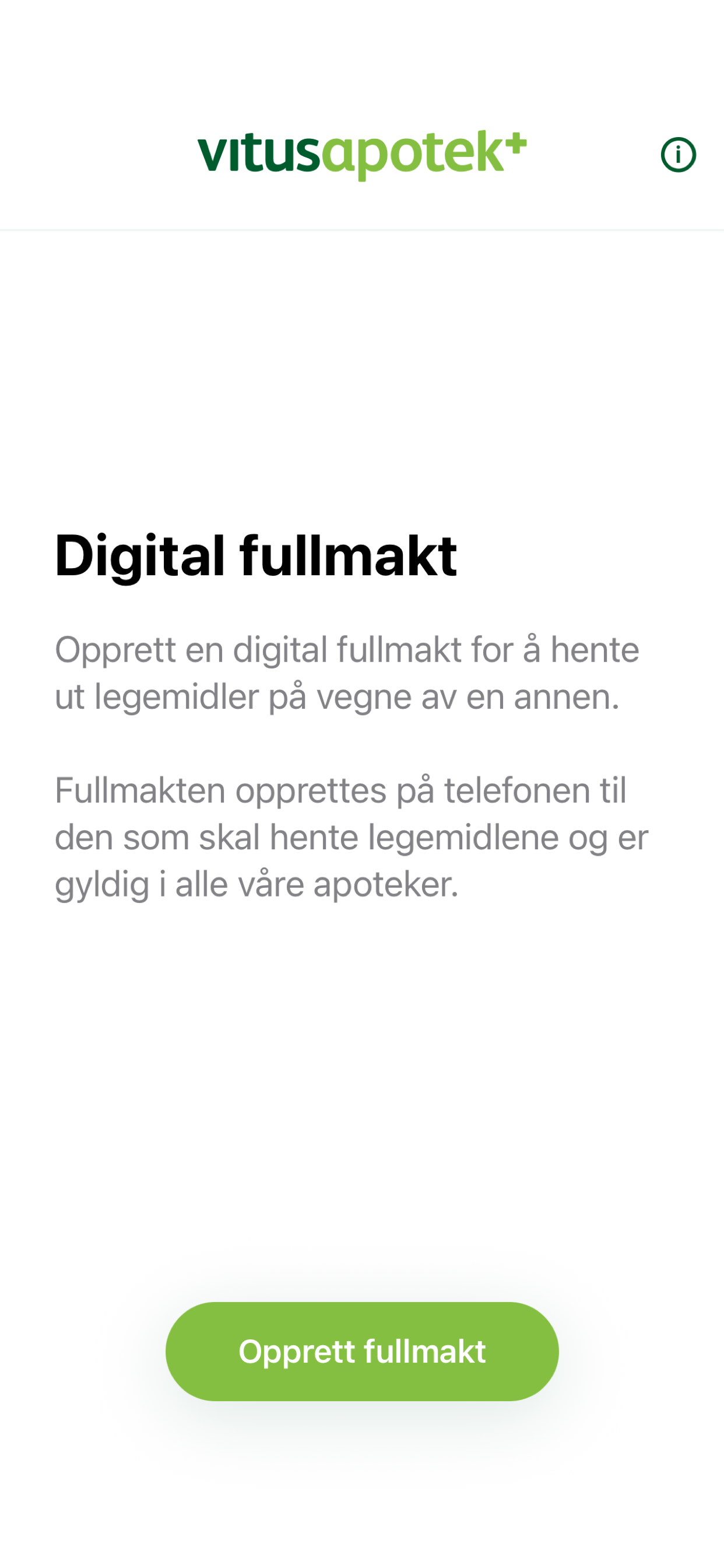 Digital fullmakt