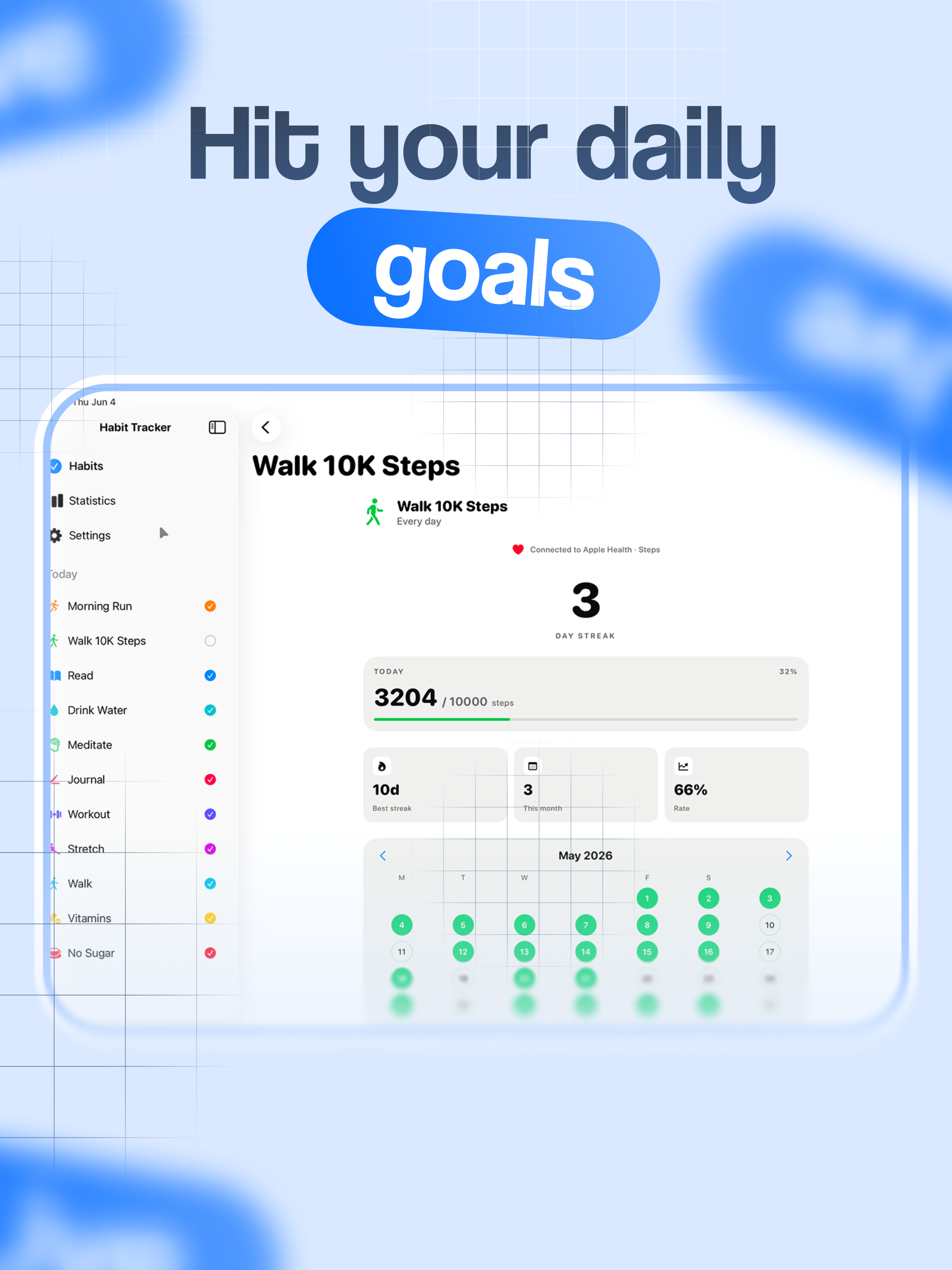Yot: Habit Tracker & Widget