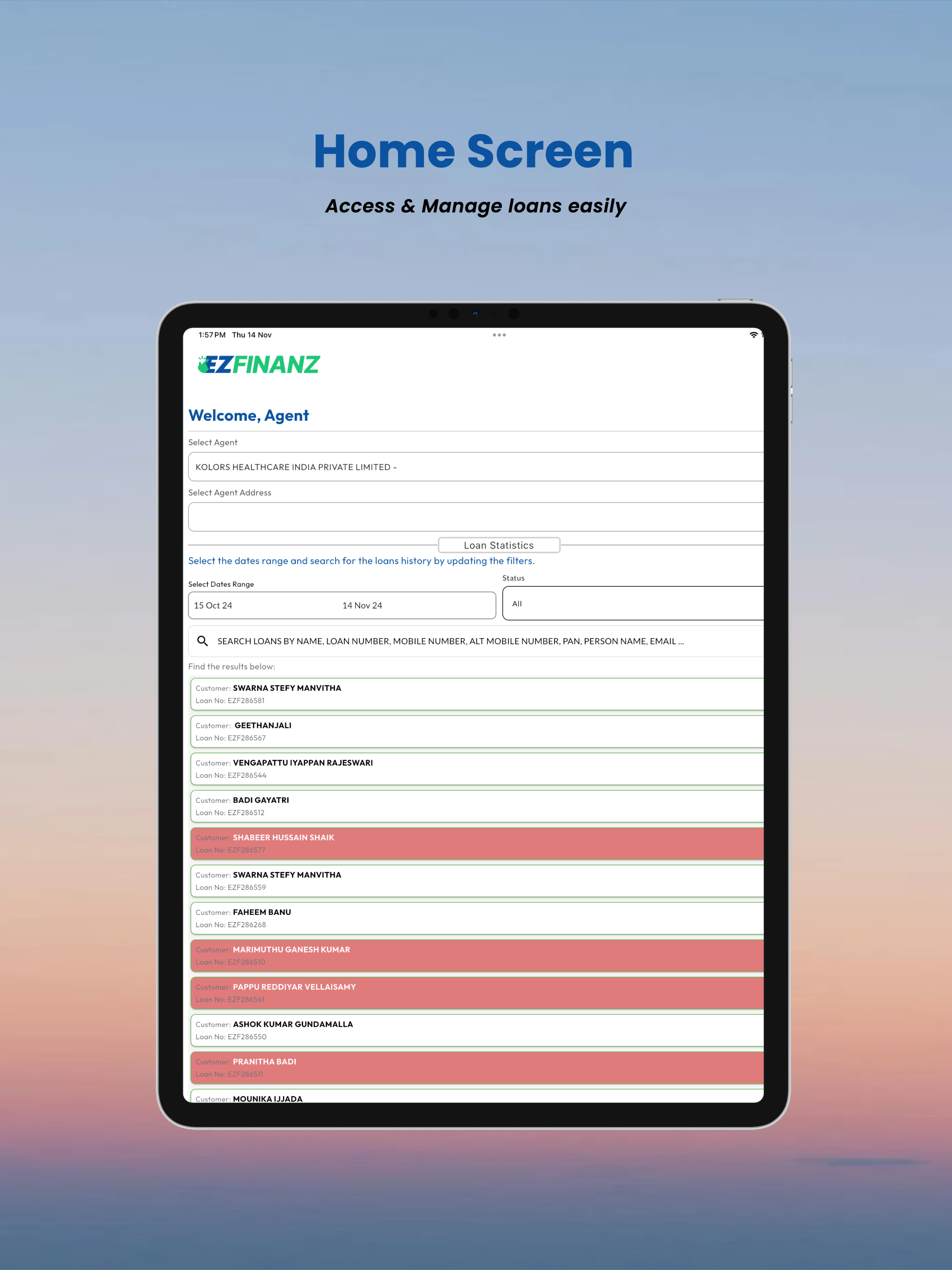 Ezfinanz - Business Partner screenshot 7