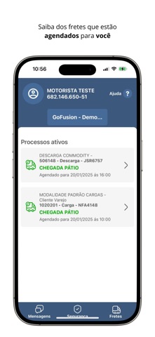 GoTruck Mobile iPhone screenshot