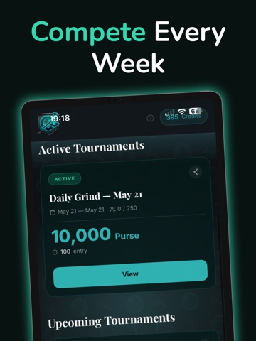 The Cut Golf Tournaments iPad screenshot