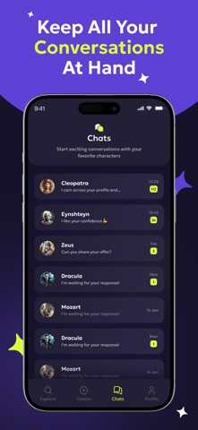 TalkMosaic - AI Character Chat screenshot
