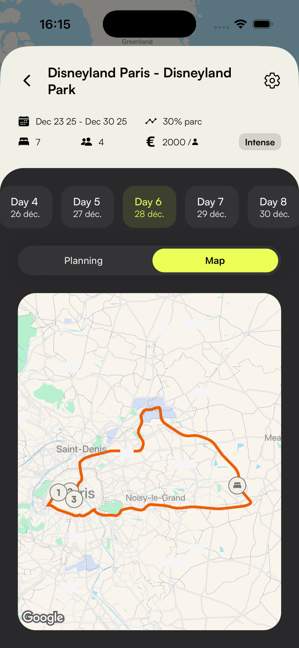 Magic Planner - Travel creator screenshot 2