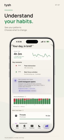 Tysh: Mindful Phone System Screenshot 7 of 7
