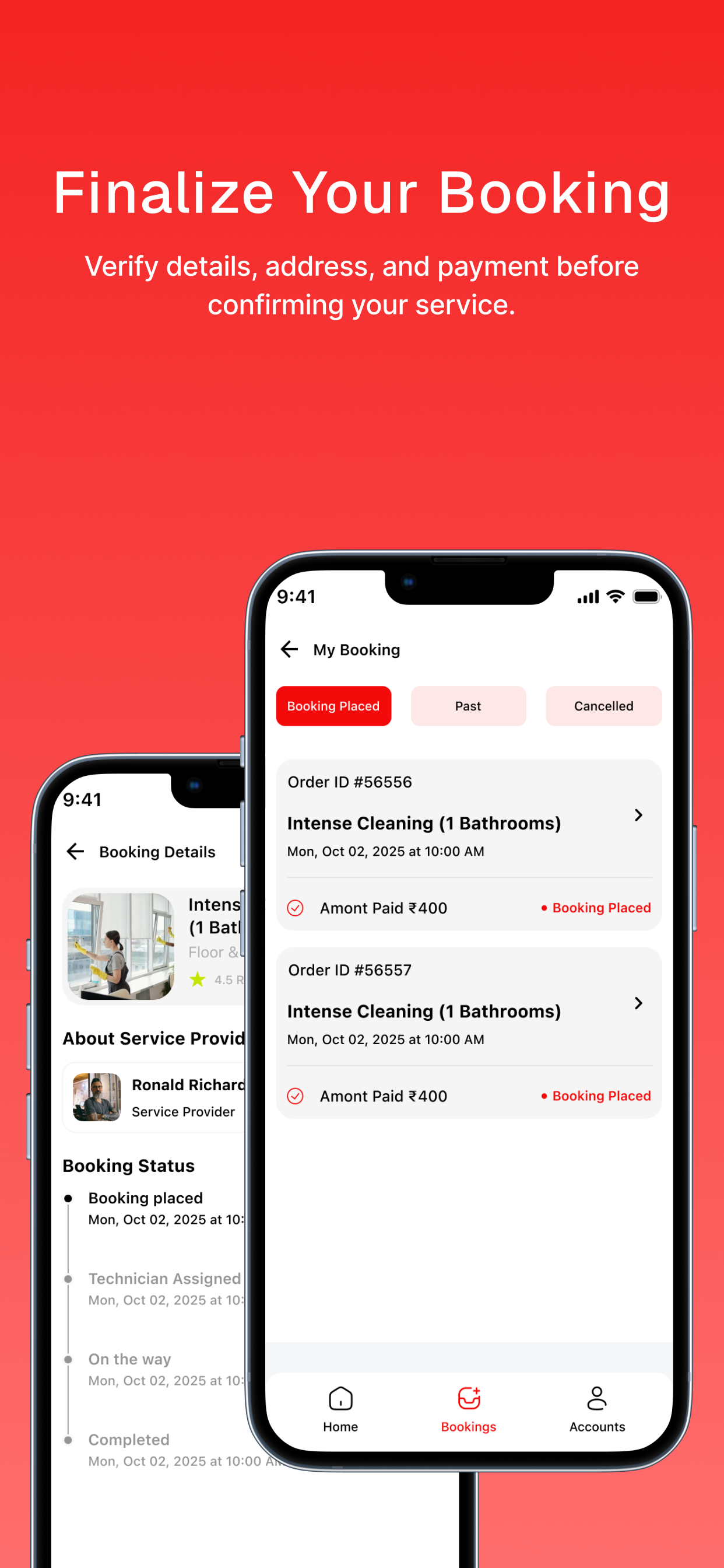 Blitz - Cleaning Services screenshot 6