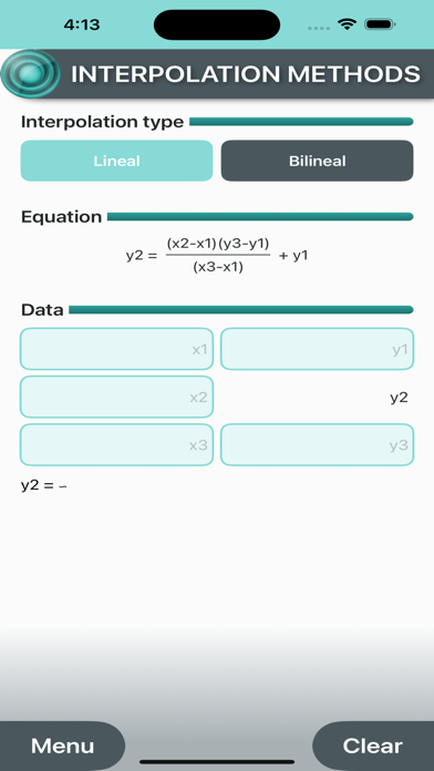 Screenshot #1 pour Interpolation Methods