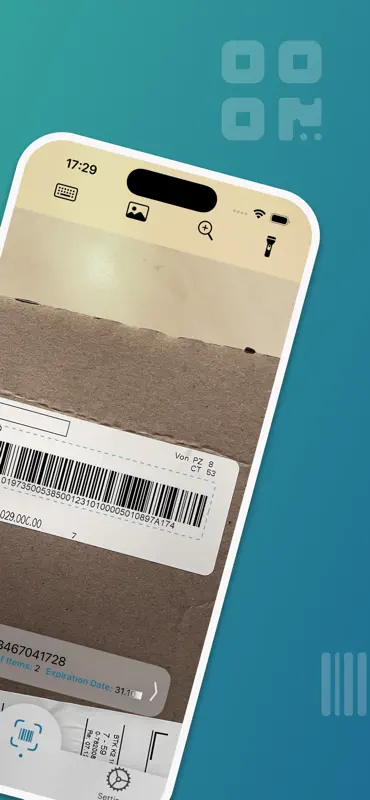 Pretty GS1 Barcode Scanner screenshot 2 of 7