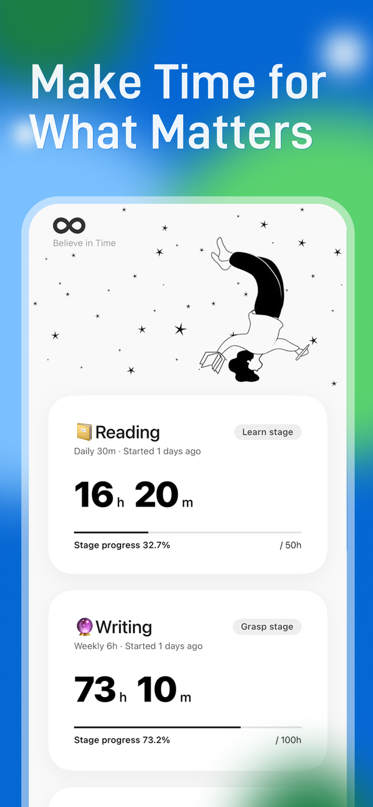 10000 Hours - Life Tracker