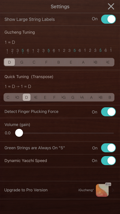 iGuzheng Screenshot