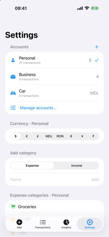 Sundry: Money Manager Screenshot 4 of 4