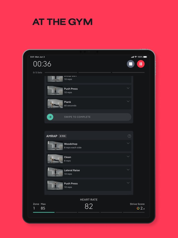 Peloton: Fitness & Workouts iPad screenshot 5 - Health & Fitness app