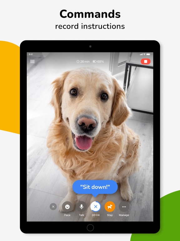 Barkio: Dog Monitor & Pet Cam iPad screenshot 6 - Lifestyle app