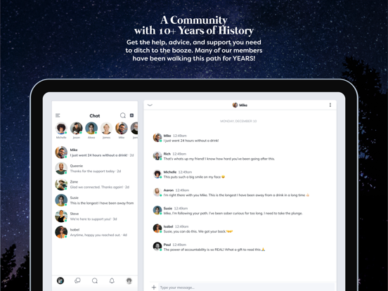 Café RE iPad screenshot 1 - Social Networking app