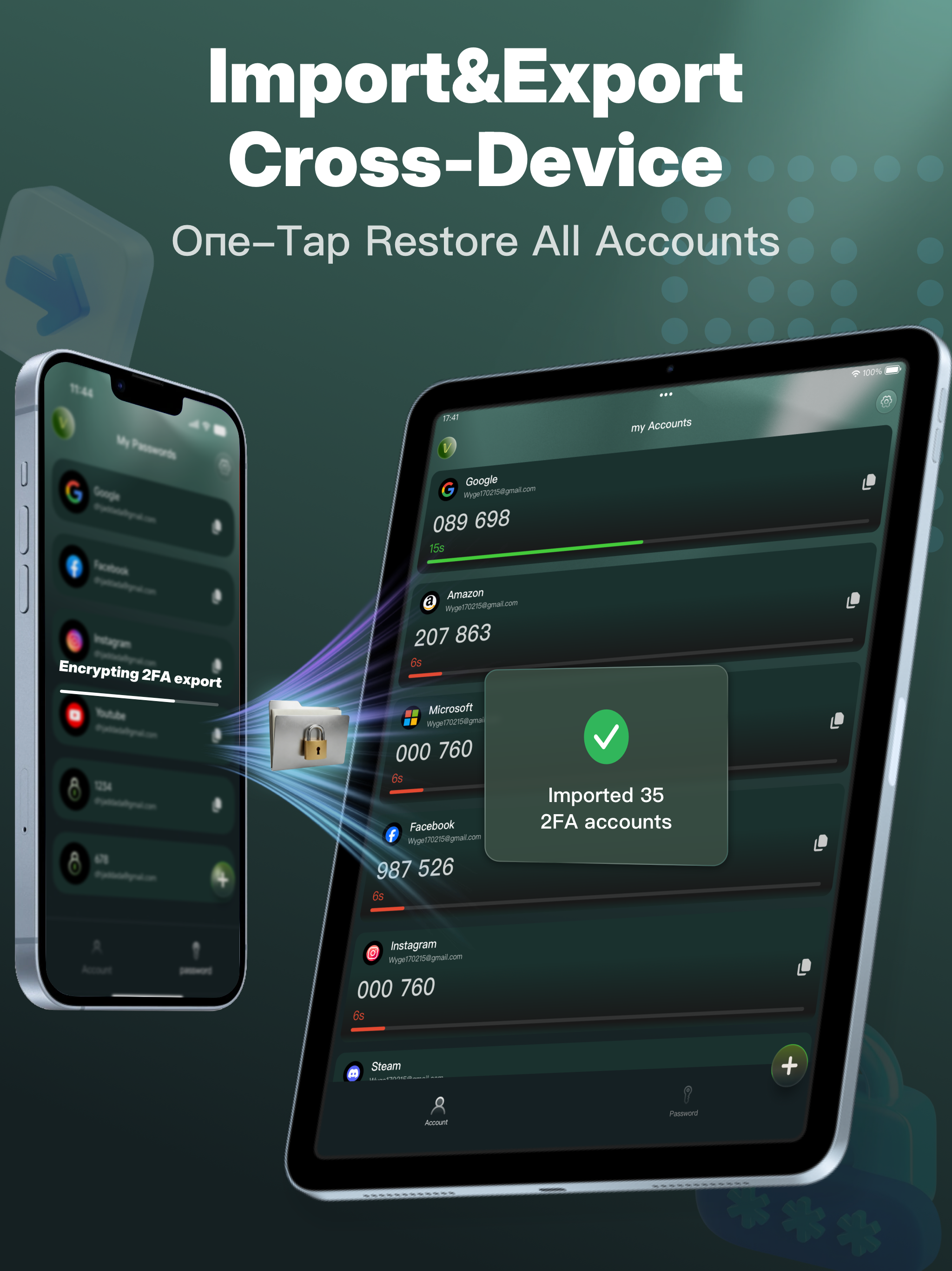 Authenticator App: 2FA & Cloud