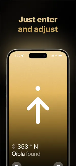Qiblaty – Qibla Direction screenshot 2