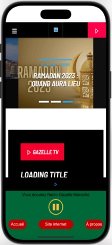 Radio Gazelle Marseille screenshot