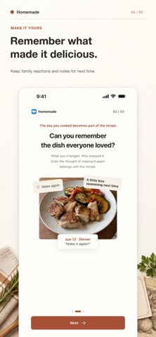 Homemade: Recipe Keeper screenshot 5