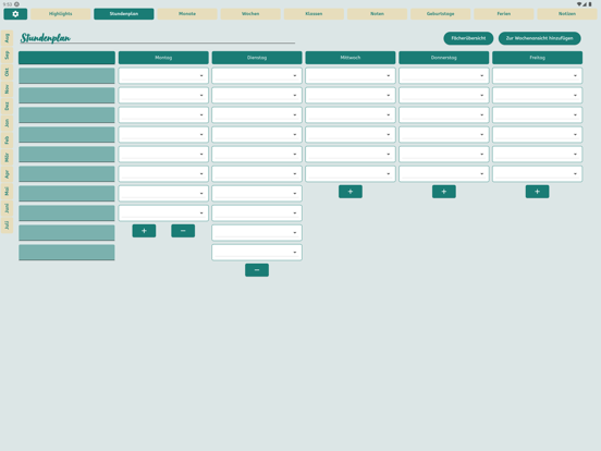 Screenshot #6 pour Meine Lehrerplaner-App 2024/25