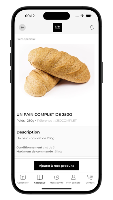 LPB BOULANGERIE Screenshot