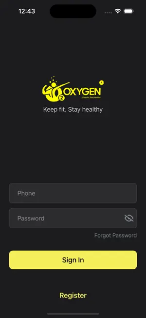 Oxygen Fitness screenshot 2
