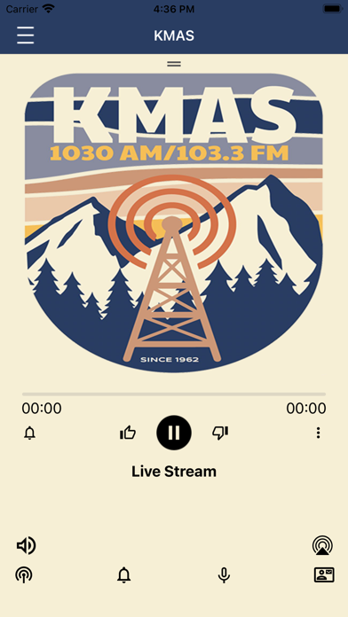 KMAS iPhone screenshot 1 - Entertainment app