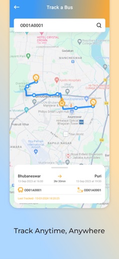 OSRTC Bus Booking screenshot 5