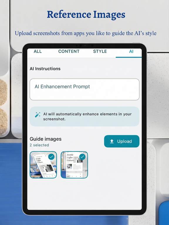 AppScreenshots: Mockupper iPad screenshot