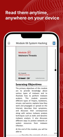 EC-Council eBook Reader Screenshot 4 of 9