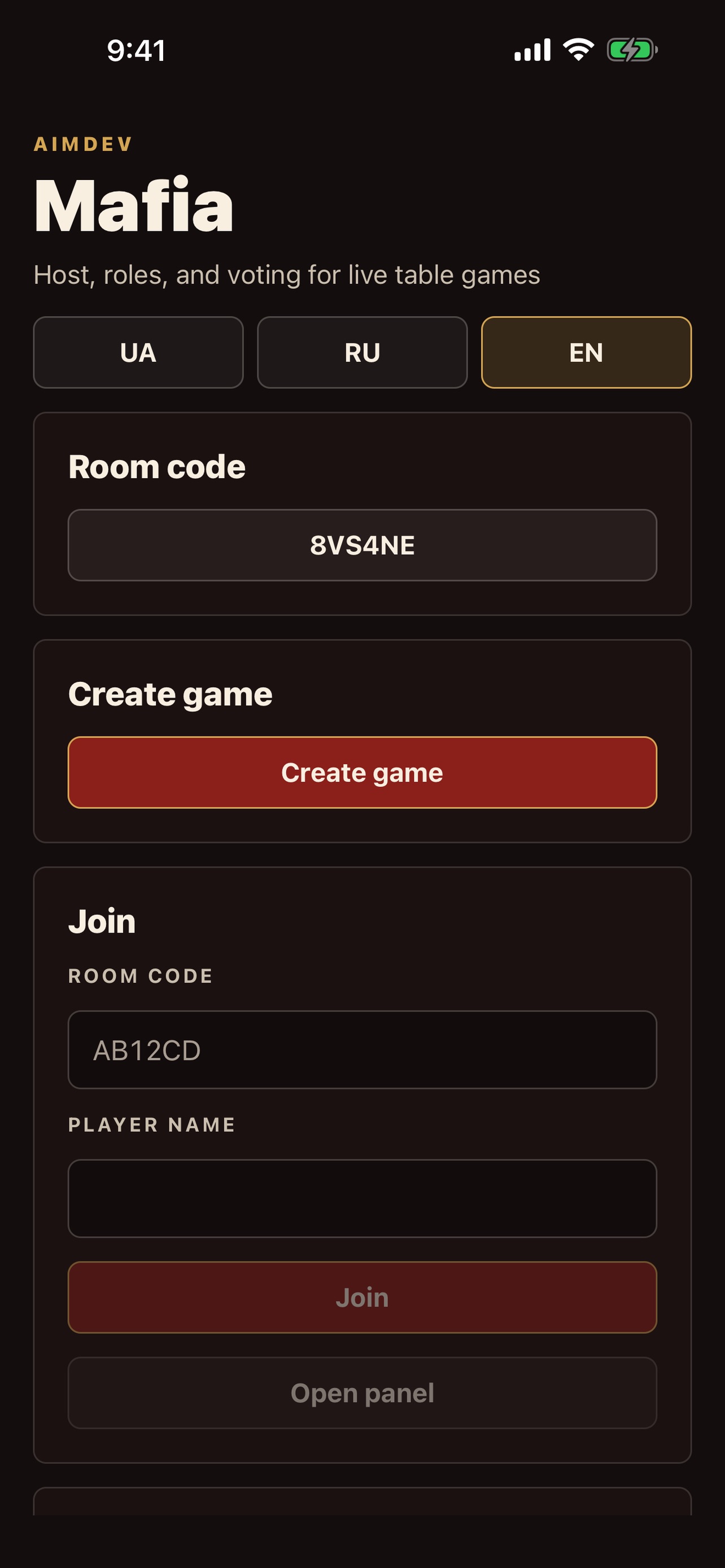 Screenshot 3 of Mafia — Party Game Host